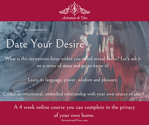 Invitation to Date Your Desire Online course